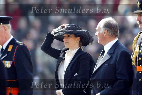 Delft 30 maart 2004
Begrafenis prinses Juliana in Grote kerk 
Prinses Viktoria van zweden