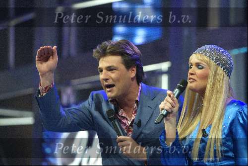 Amsterdam 27 maart 2004
Finale Idols in studio 21.
Tooske Breugem en Reinout Oerlemans