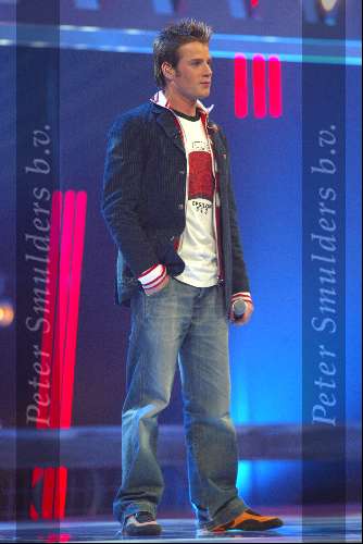 Hilversum 6 maart 2004
Idols in studio 22. Robin Idols
Eerste finale ronde 2004