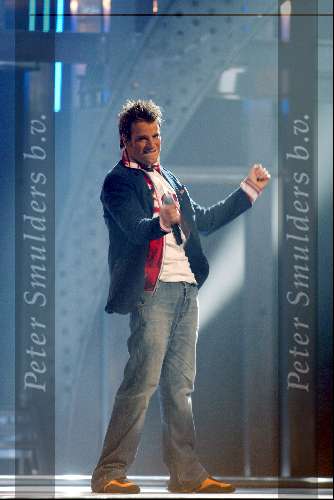 Hilversum 6 maart 2004
Idols in studio 22. Robin Idols
Eerste finale ronde 2004
