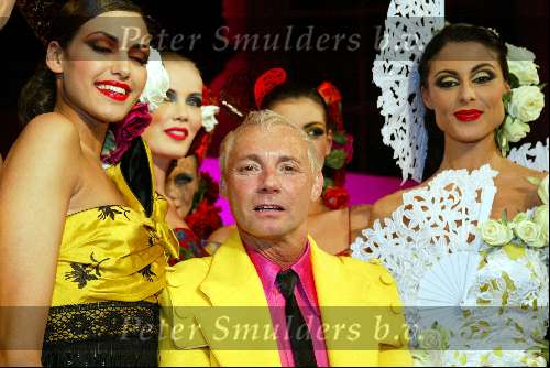 Amsterdam 16 maart 2004
Modeshow Ronald Kolk in Koepelkerk.