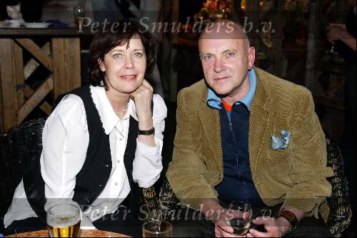 Wernhout 28 maart 2003
Princess Model of the year verkiezing.
Serge Henri Valcke en  Sylvia Kristel
