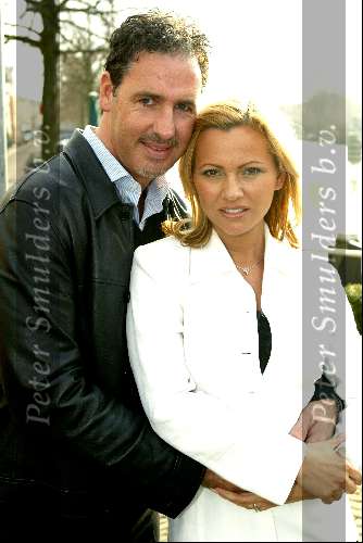 Muiden 29 maart 2003
Presentatie dvd Gerard Joling bij Cafe ome Ko in Muiden.
Tatjana  met vriend Ewald