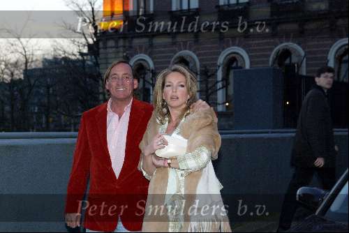 Amsterdam 30 maart 2004
Theo Dietz met vrouw Mariska
