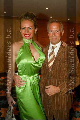 Amsterdam 13 maart 2004
Modeshow Mart Visser in het Hilton. Thierry met vriendin