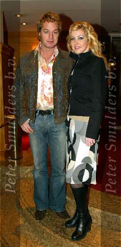 Amsterdam 16 maart 2004
Modeshow Rnald Kolck in koepelkerk.
Brigitte Nijman en Tony Neef