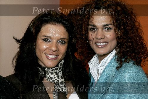 Hazerswoude rijndijk 17 maart 2005
Opening sportschool Leontien v Moorsel.
Leontien en Chimene v Oosterhout