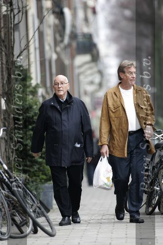 Amsterdam 25 januari 2005
Edgar Vos wandelen door Amsterdam met zijn vriend