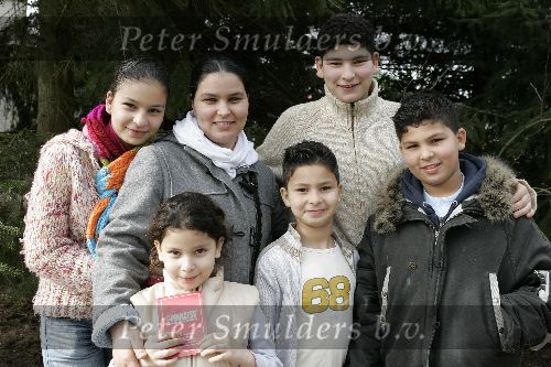 Kaatsheuvel  20 maart 2005
10 jaar princess in de efteling.
Habiba met kinderen