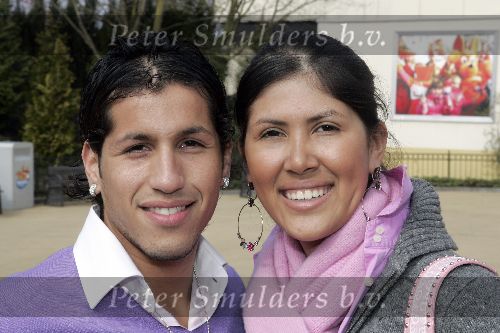 Biddingshuizen 25 maart 2005
opening Walibi World.
Jody Bernal en Shanne Breukhoven