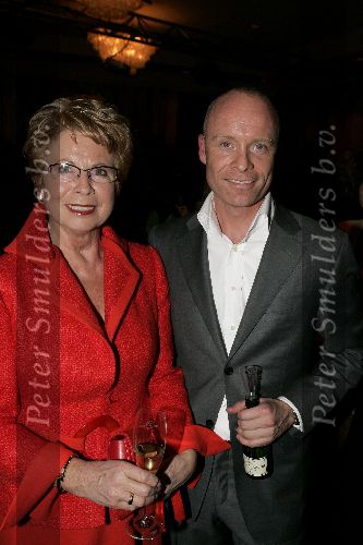 Amsterdam 12 maart 2005
Modeshow Mart Visser in het hilton. t
Mart met moeder