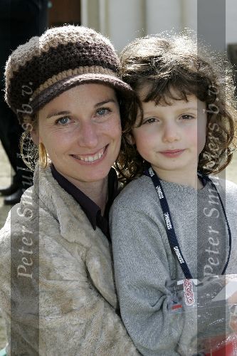 Kaatsheuvel  20 maart 2005
10 jaar princess in de efteling.
Patty Somer met hoed/pet en zoon