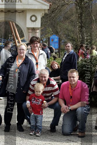 Biddinghuizen 25 januari 2005
Opening Walibi World.
Piet Schrijvers met gezin
