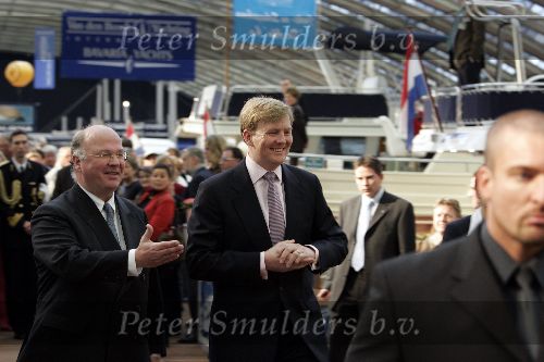 Amsterdam 1 maart 2005
Opening Hiswa door Prins Willem Alexander.
Prins Willem Alexander