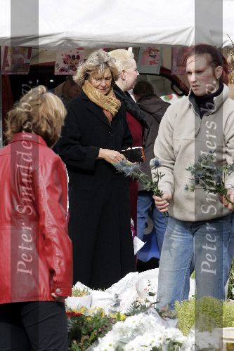 Wijk bij Duurstede 16 maart 2005
Prinses Irene op de markt in Wijk bij Duurstede