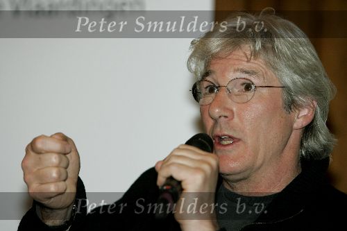 Vlaardingen 11 maart 2005
Persconferentie met Richard Gere ivm geuzenpenning.International campaign for Tibet