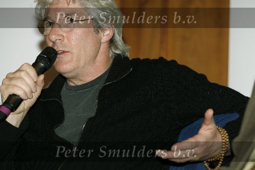 Vlaardingen 11 maart 2005
Persconferentie met Richard Gere ivm geuzenpenning.International campaign for Tibet