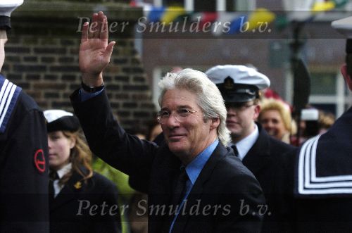 Vlaardingen, 12 Maart 2005 Richard Gere , bekend filmacteur en voor zitter van het ICT