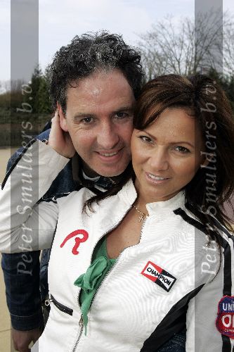 Biddingshuizen 25 maart 2005
opening Walibi World.
Tatjana met Ewald