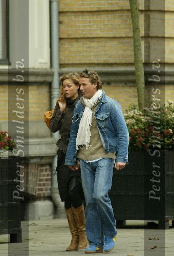 Amsterdam 11 maart 2005
Tim Immers met zijn nieuwe vriendin.