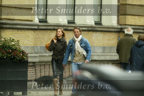 Amsterdam 11 maart 2005
Tim Immers met zijn nieuwe vriendin.
