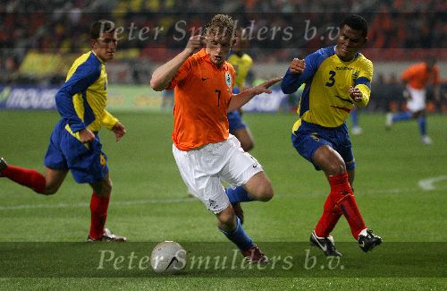 Amsterdam, 1 Maart 2006 Vriendschappelijke interland Nederland-Ecuador, eindstand 1-0
Dirk Kuyt