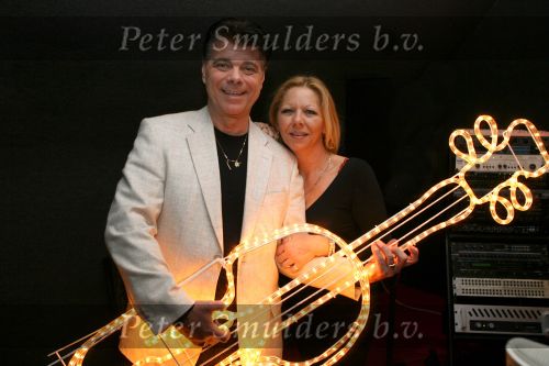 Zandhoven, 3 Maart 2006
Zanger Andy de Wit ( Ad v d Hurk )met zijn nieuwe vriendin Nadia Stevens