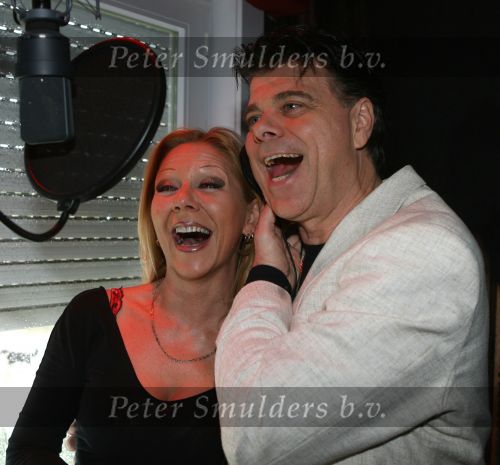 Zandhoven, 3 Maart 2006
Zanger Andy de Wit ( Ad v d Hurk )met zijn nieuwe vriendin Nadia Stevens