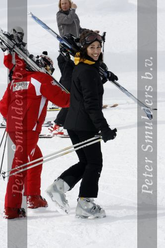 Lech 27 februari 2007
Rick Engelkes met zijn vrouw Annemarie en dochter op wintersport vakantie.