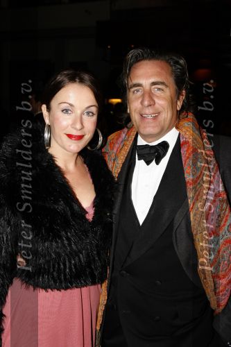 Amsterdam 19 februari 2007
Premiere Kicks in Tuschinski. Annick Boer met een vriend