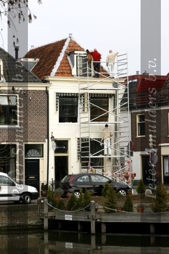 Maarssen 14 maat 2007
Babette v Veen begint op de bovenste verdieping van dit huis  haar wedding planner bedrijfje.