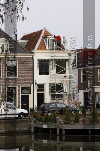 Maarssen 14 maat 2007
Babette v Veen begint op de bovenste verdieping van dit huis  haar wedding planner bedrijfje.