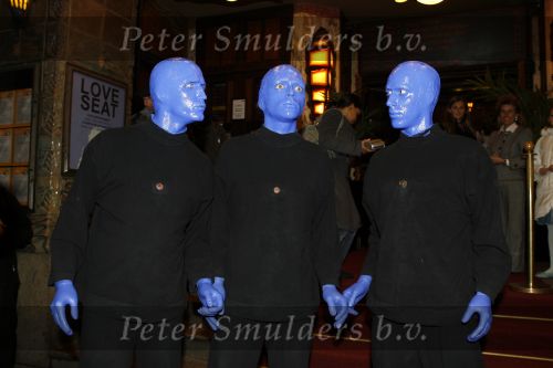 Amsterdam 21 februari 2007
Premiere Dreamgirls in Tuschinski. Blue man group