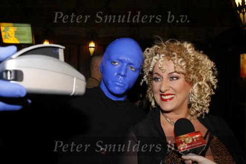 Amsterdam 21 februari 2007
Premiere Dreamgirls in Tuschinski. Blue man group en Karin Bloemen