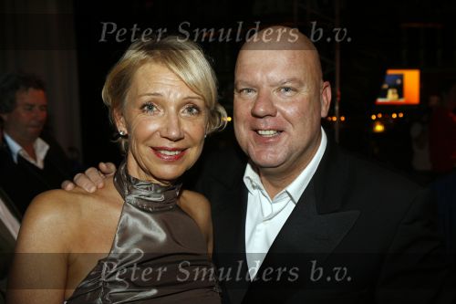 Uitgeest 17 januari 2007
Feest Henk Geels in Bobs saloon. Carla Geels en Gaston Starreveld