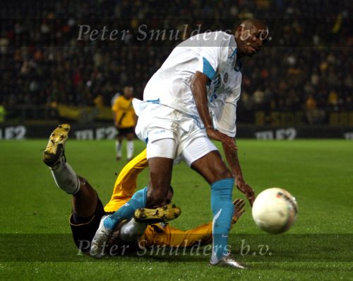 Breda, 28 Februari 2007
NAC-PSV, eindstand 3-0 Wedstrijd KNVB-beker 1/4 finale Seizoen 2006/2007
Carlos Salcido
