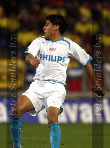 Breda, 28 Februari 2007
NAC-PSV, eindstand 3-0 Wedstrijd KNVB-beker 1/4 finale Seizoen 2006/2007
Carlos Salcido
