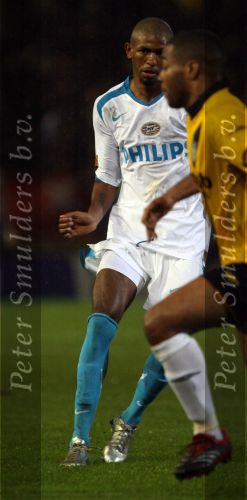 Breda, 28 Februari 2007
NAC-PSV, eindstand 3-0 Wedstrijd KNVB-beker 1/4 finale Seizoen 2006/2007
Carlos Salcido