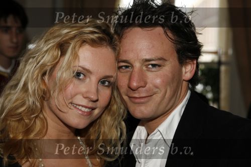 Amsterdam 4 maart 2007
Cas jansen en Annelieke Bouwers bij modeshow van Frans Molenaar in het Amstel Hotel.
