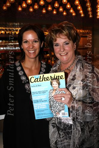 Amsterdam 15 naart 2007
Presentatie tijdschrift Catherine van Catherine Keyl. Met Annemarie v Gaal
