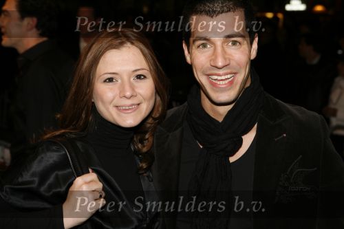 AMSTERDAM 5 maart 2007
Premiere Voebalvrouwen, nieuwe serie Talpa, in Tuschinski. Celine Purcell en Oren Schrijver