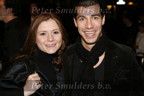 AMSTERDAM 5 maart 2007
Premiere Voebalvrouwen, nieuwe serie Talpa, in Tuschinski. Celine Purcell en Oren Schrijver