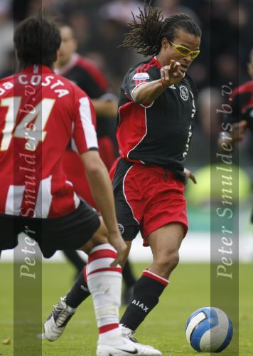 Eindhoven, 18 Maart 2007 Kompetitiewedstrijd PSV-AJAX, eindstand 1-5 Seizoen 2006/2007
Edgar Davids