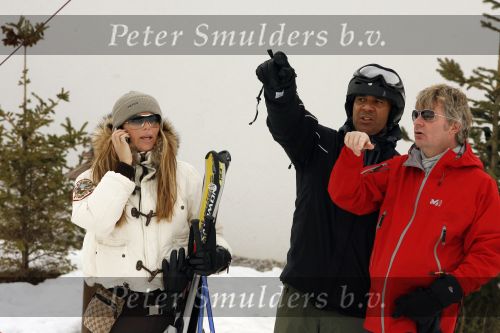 Fiss 25 februari 2007
Ruud Gullit met Estelle Maxim en Joelle en Marco Borsato met Leontien Jada Senna en Luca op wintersport vakantie.