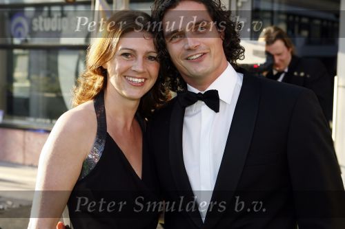 Hilversum 12 maart 2007
Feest voor de 65 e verjaardag van Joop v d Ende in studio 21. cameraman ex Fabienne de Vries