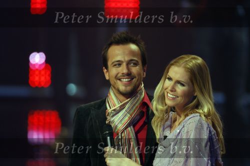 Hilversum 17 maart 2007
Eerste aflevering van So you wannabe a popstar van sbs 6. Geert Hoes en Nance Coolen