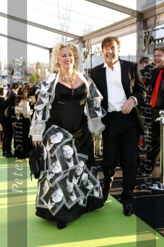 Hilversum 12 maart 2007
Feest voor de 65 e verjaardag van Joop v d Ende in studio 21. Karin Bloemen en Gerard Joling