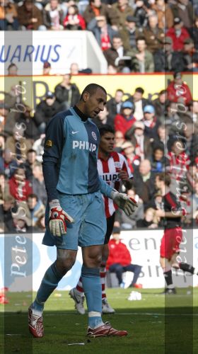 Eindhoven, 18 Maart 2007 Kompetitiewedstrijd PSV-AJAX, eindstand 1-5 Seizoen 2006/2007
Gomes