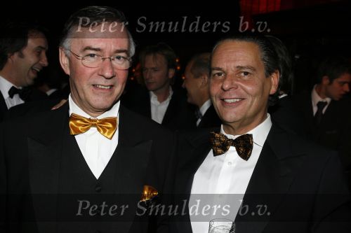 Eindhoven 4 februari 2007
Optreden tatjana bij feest in Dorint Hotel.  Harrie v d Moesdijk met de burgemeester van Eindhoven