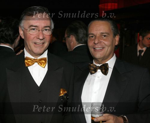 Eindhoven 4 februari 2007
Optreden tatjana bij feest in Dorint Hotel.  Harrie v d Moesdijk met de burgemeester van Eindhoven